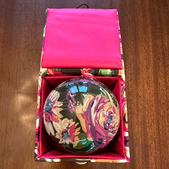 English Rose Vera Bradley Holiday Ornament - Picture 6 of 7